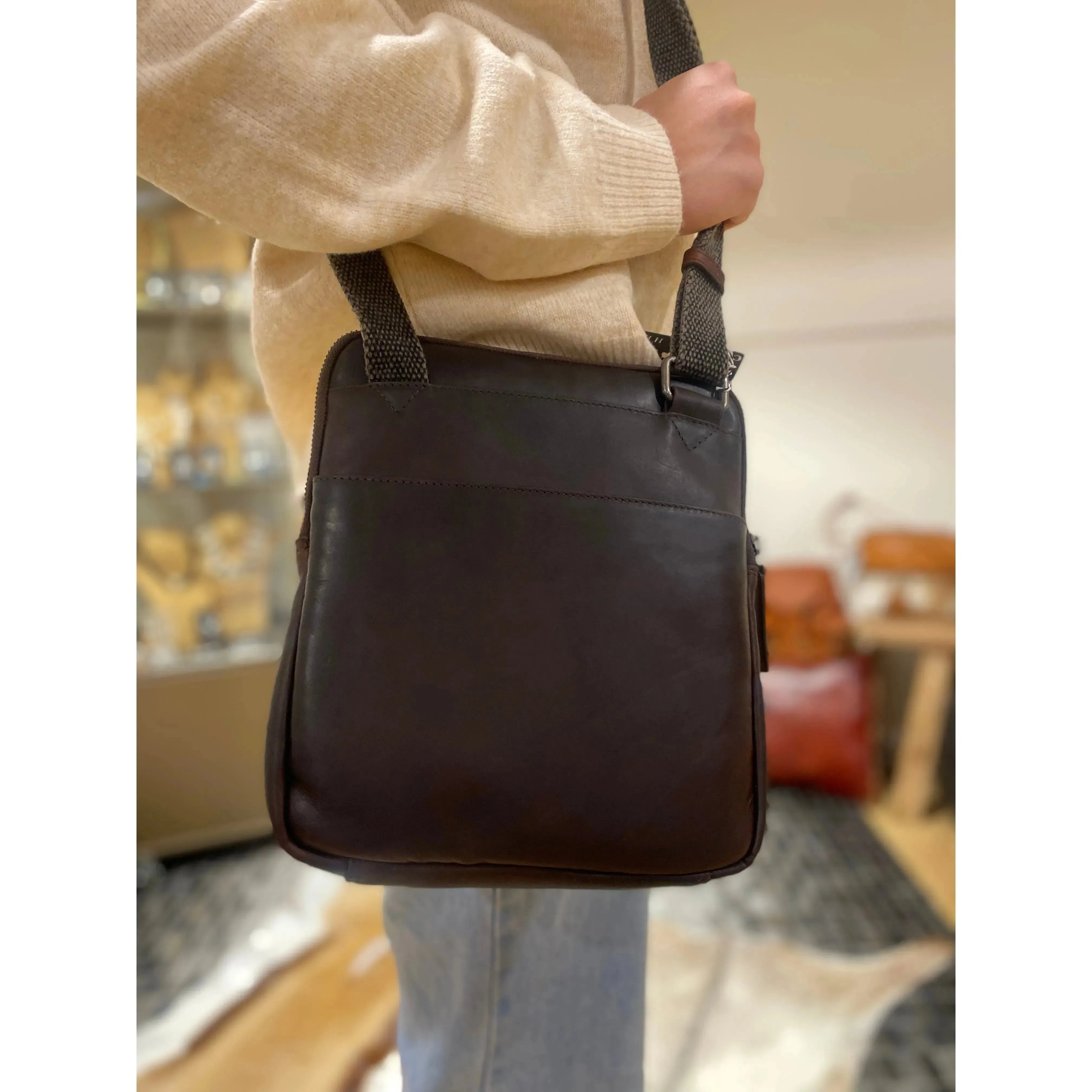 Men’s Leather sling #ms1