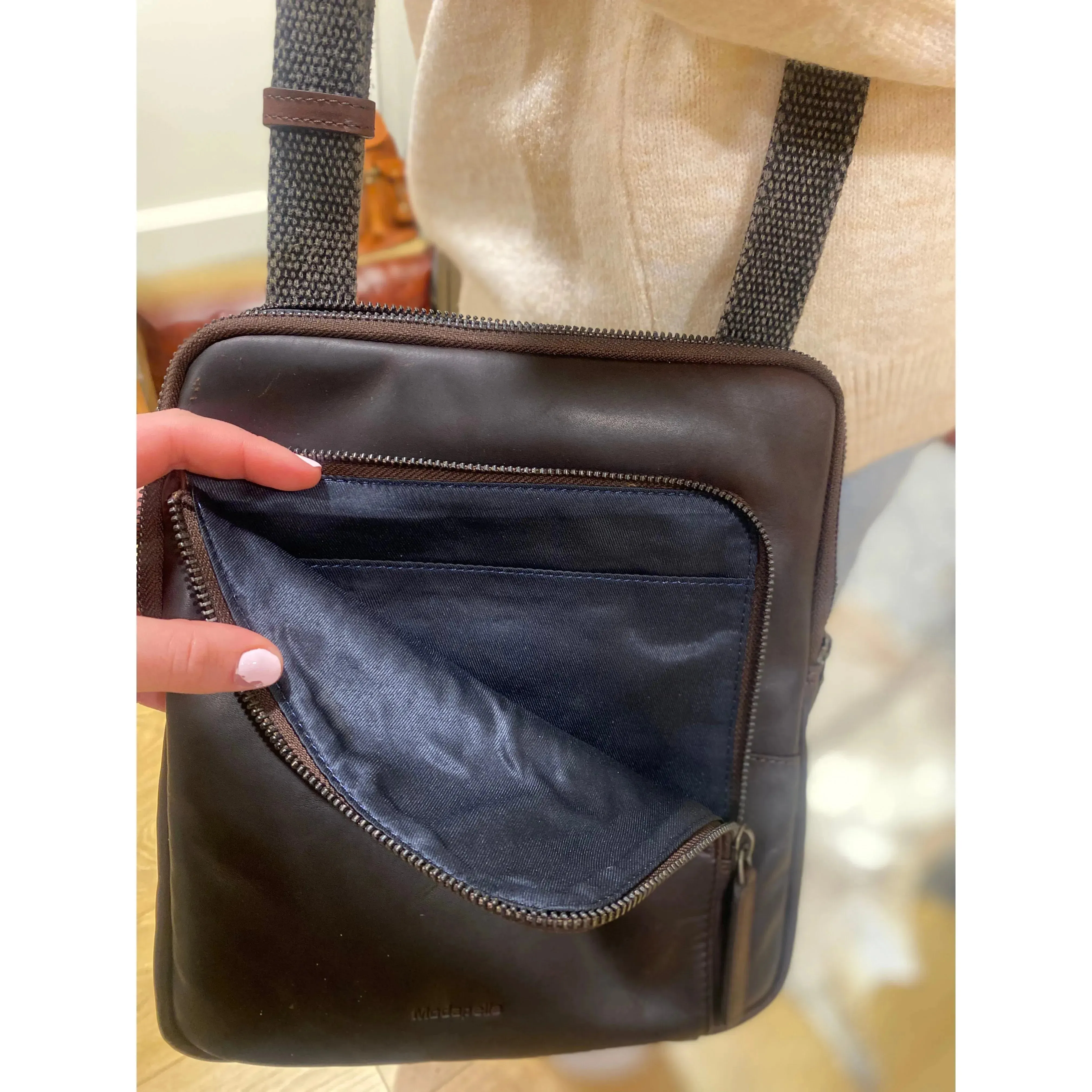 Men’s Leather sling #ms1