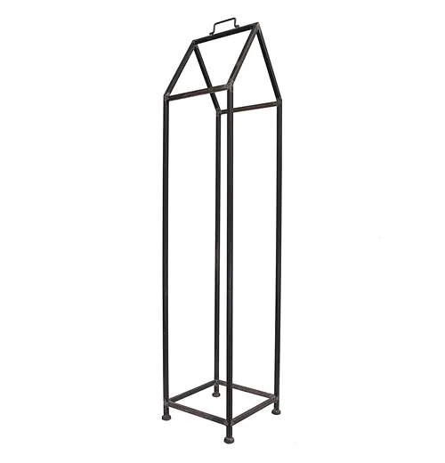 Metal House Log Holder