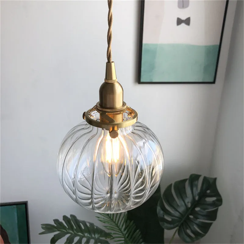 Modern Glass Pendant Light Decorative Hanging Lamp