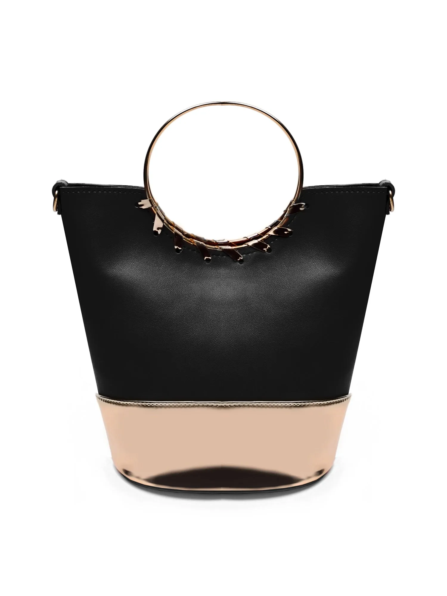 Modern Myth Black O Ring Bucket Bag