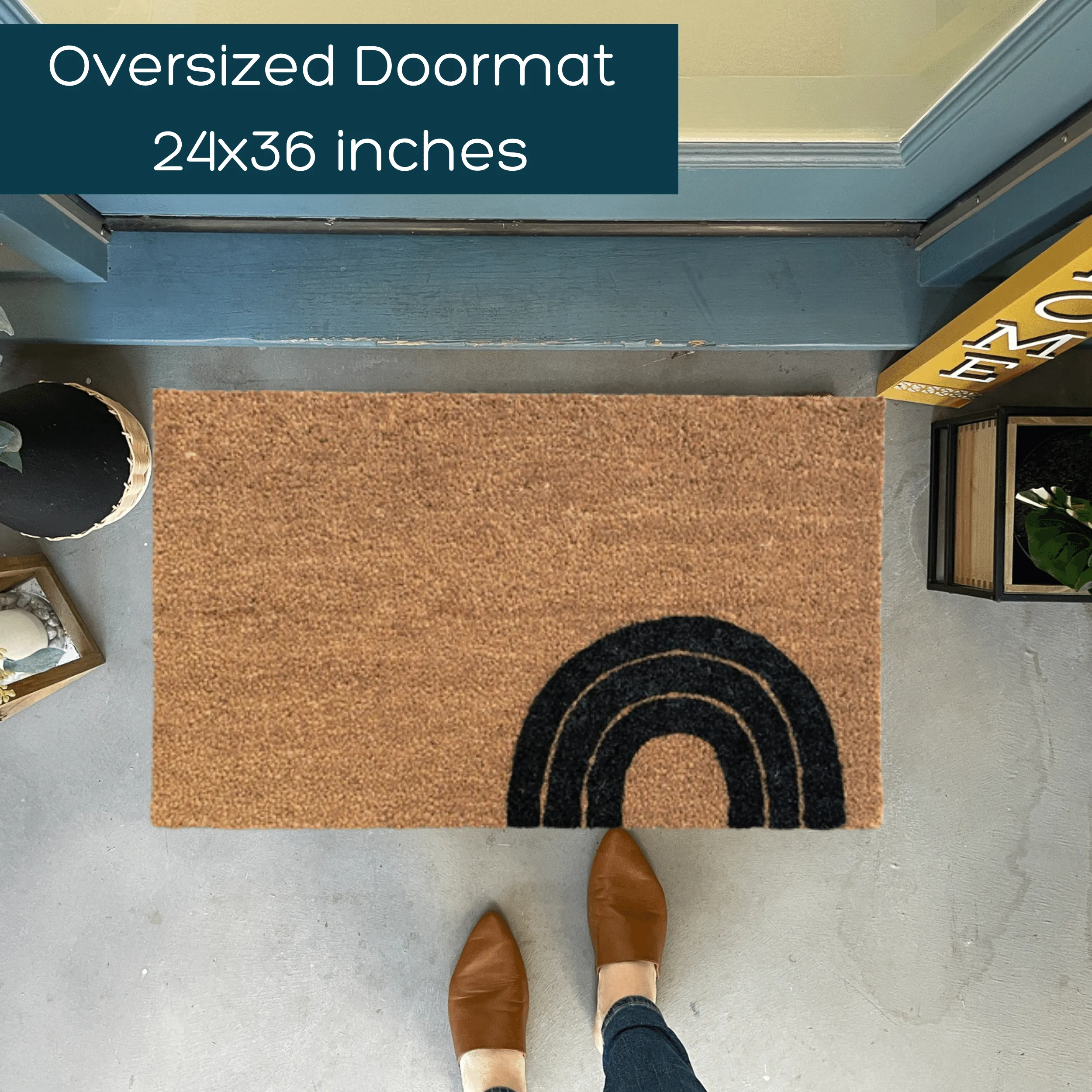 Modern Rainbow Doormat