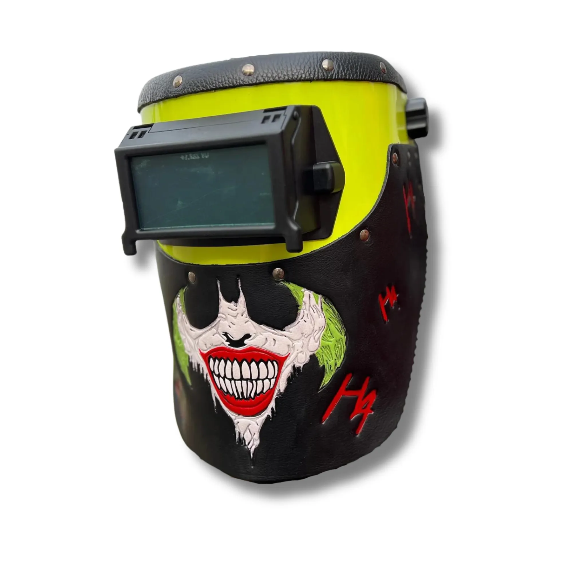 Outlaw Leather - Welding Hood - Batman Joker