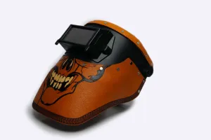 Outlaw Leather - Welding Hood - Paisley-Tan