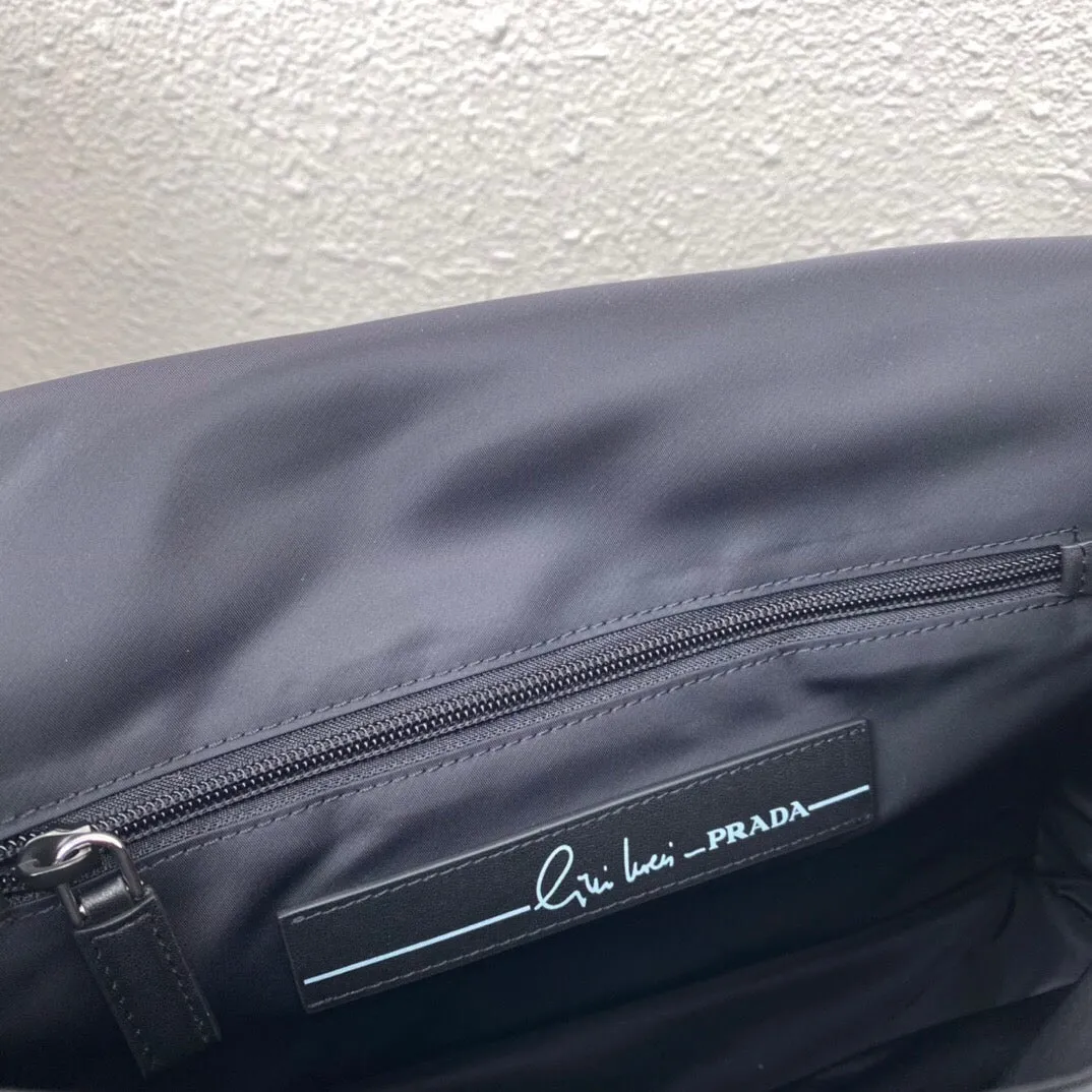 PD253 Re-Nylon Large Padded Shoulder Bag Set / 14.9x11x7.5inch