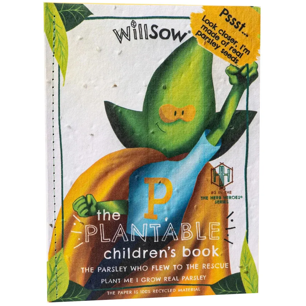 Plantable Book Parsley