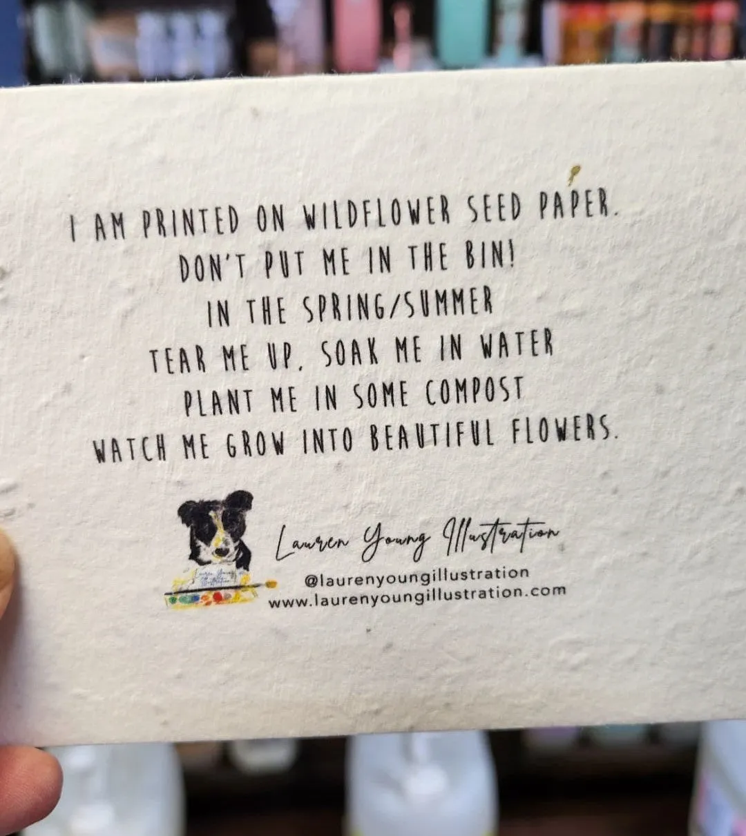 Plantable Mother's Day Cards - Gran - Happy Mother's Day (Free UK Postage using code 'saffa')