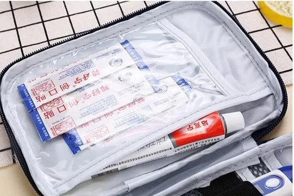 Portable Medicine Divider Emergency Kit Bag