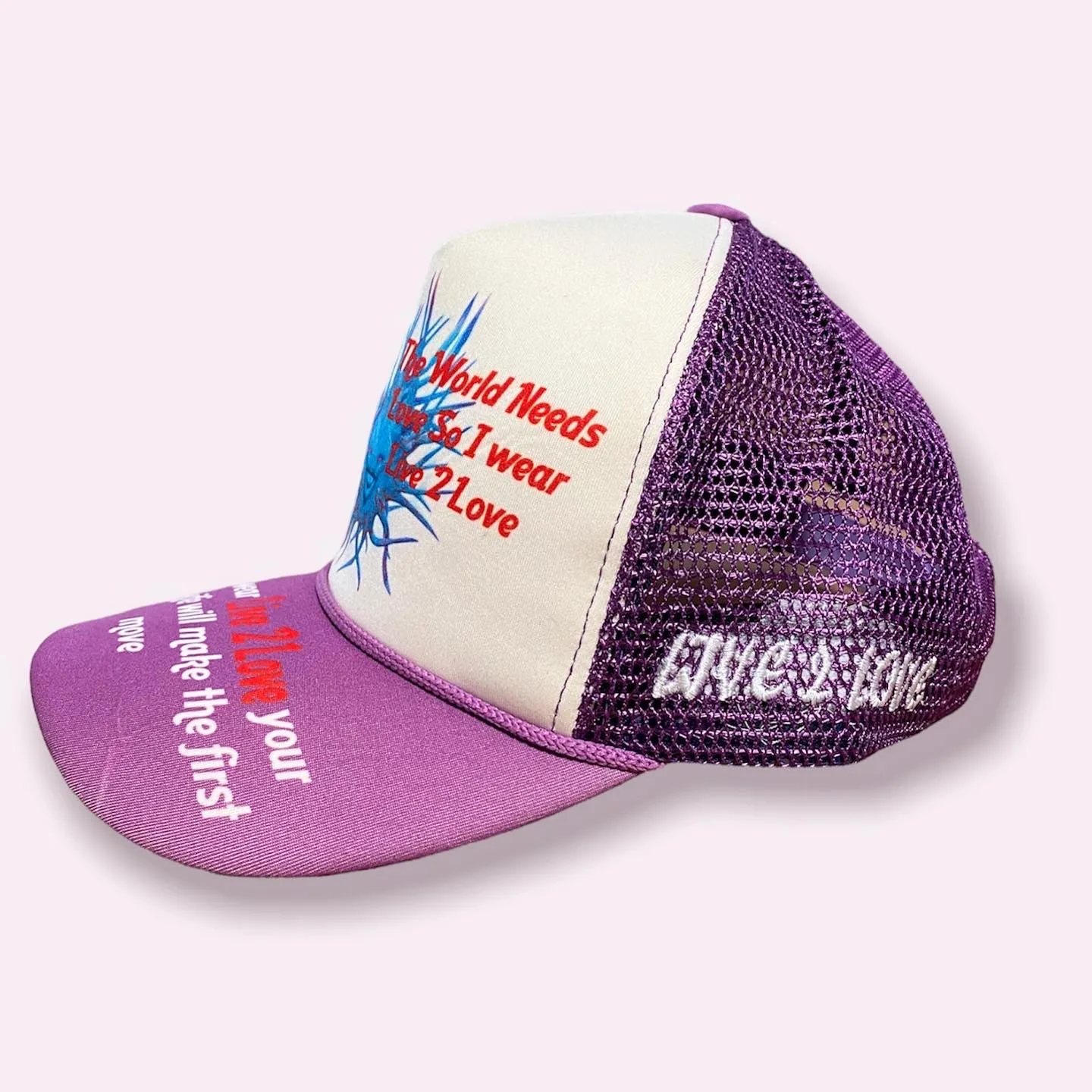 Purple Trucker