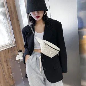 Quilted Fanny Pack Women Fanny Packs