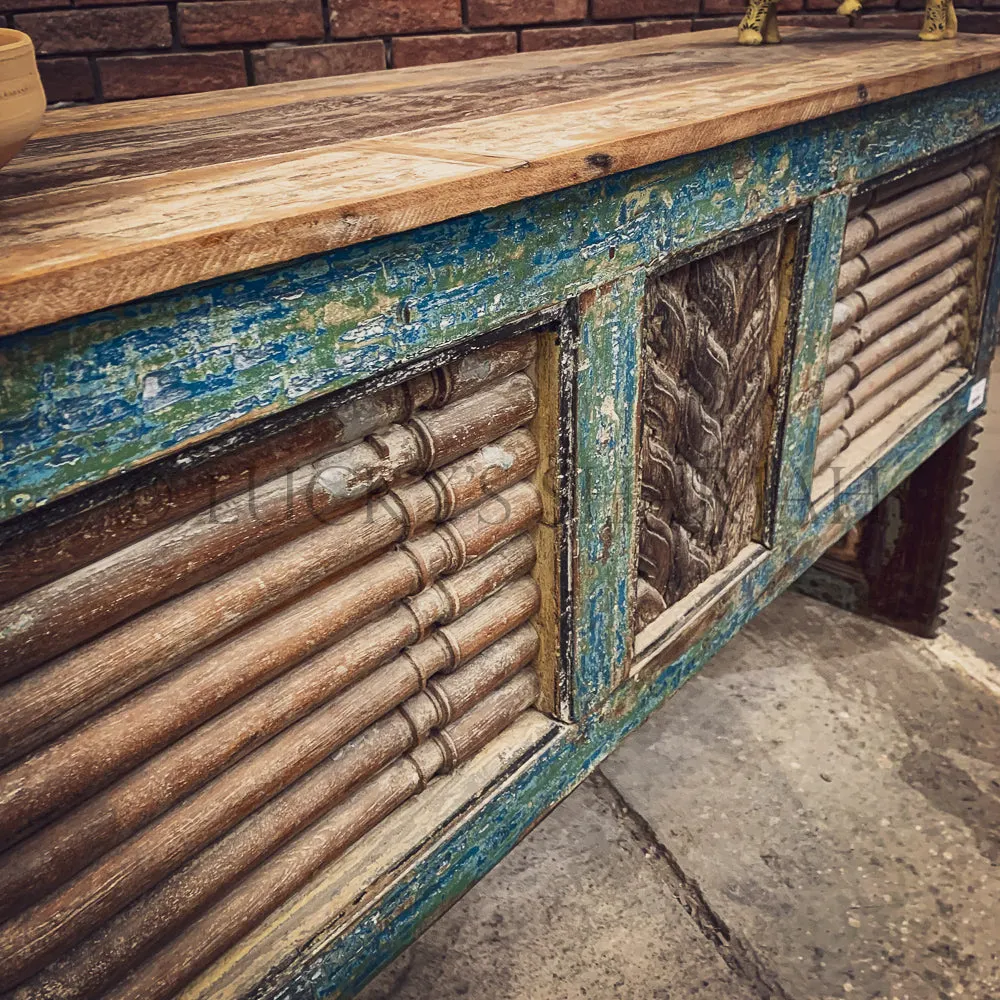 Recycle design console table
