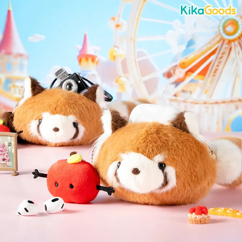 Red Panda Headphone Bag