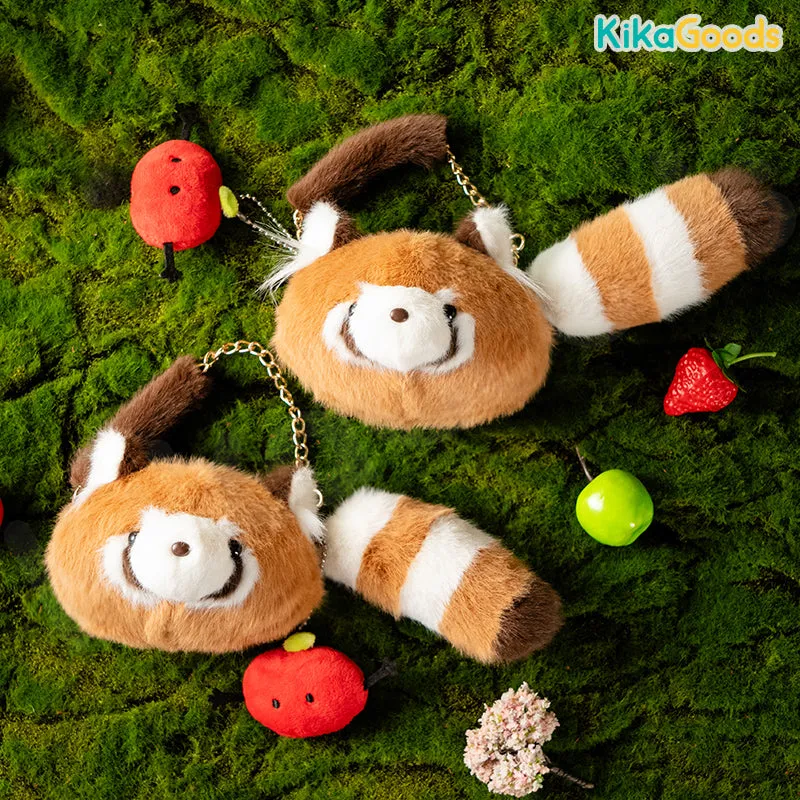 Red Panda Headphone Bag