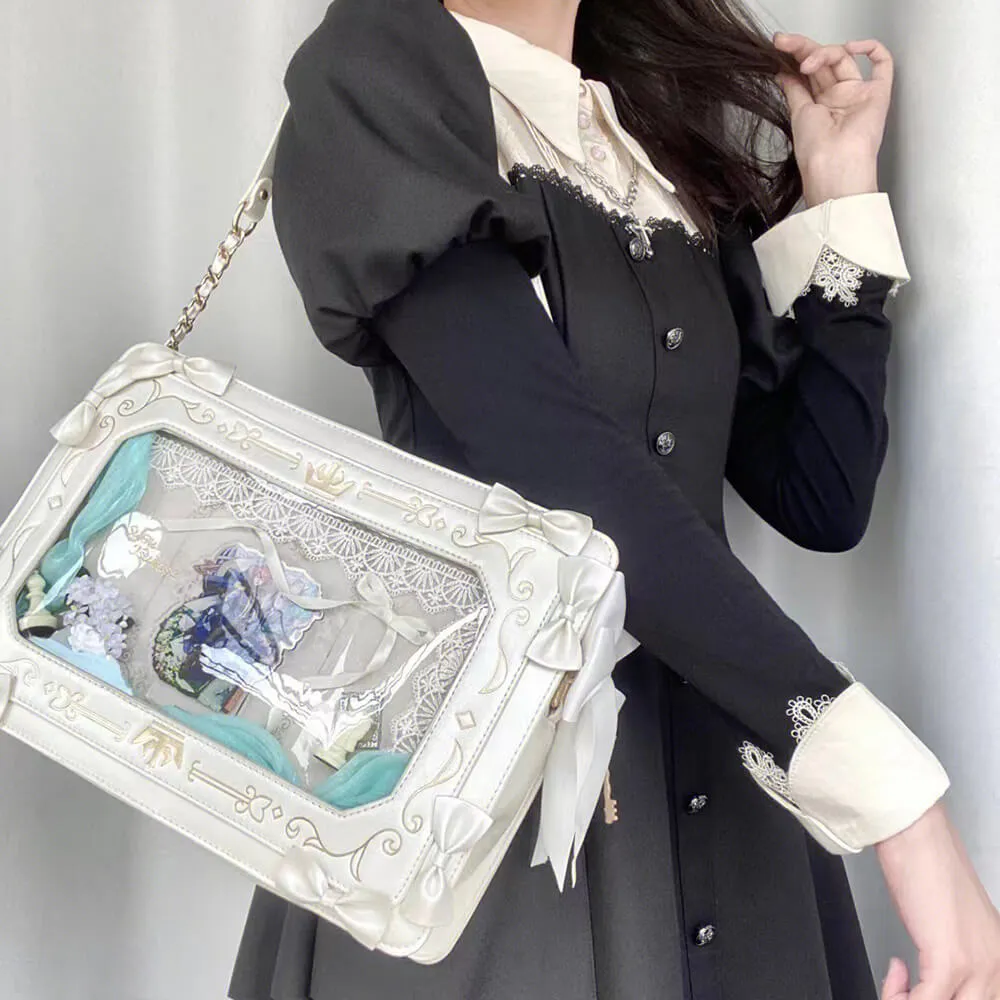 Retro Square Photo Frame Ita Bag