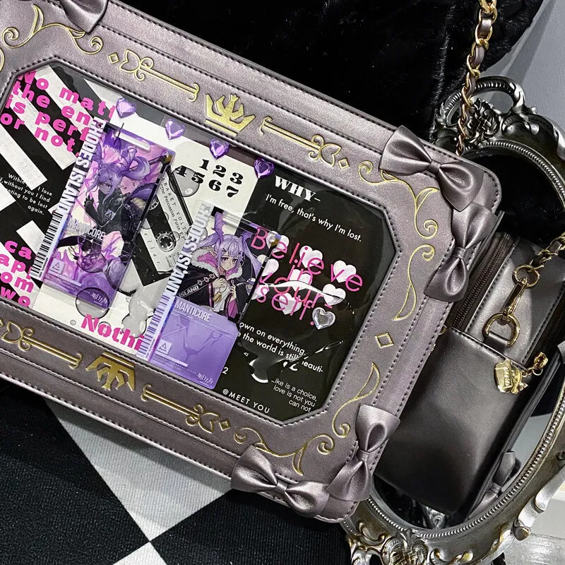 Retro Square Photo Frame Ita Bag