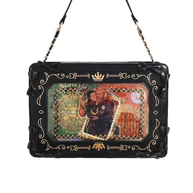 Retro Square Photo Frame Ita Bag