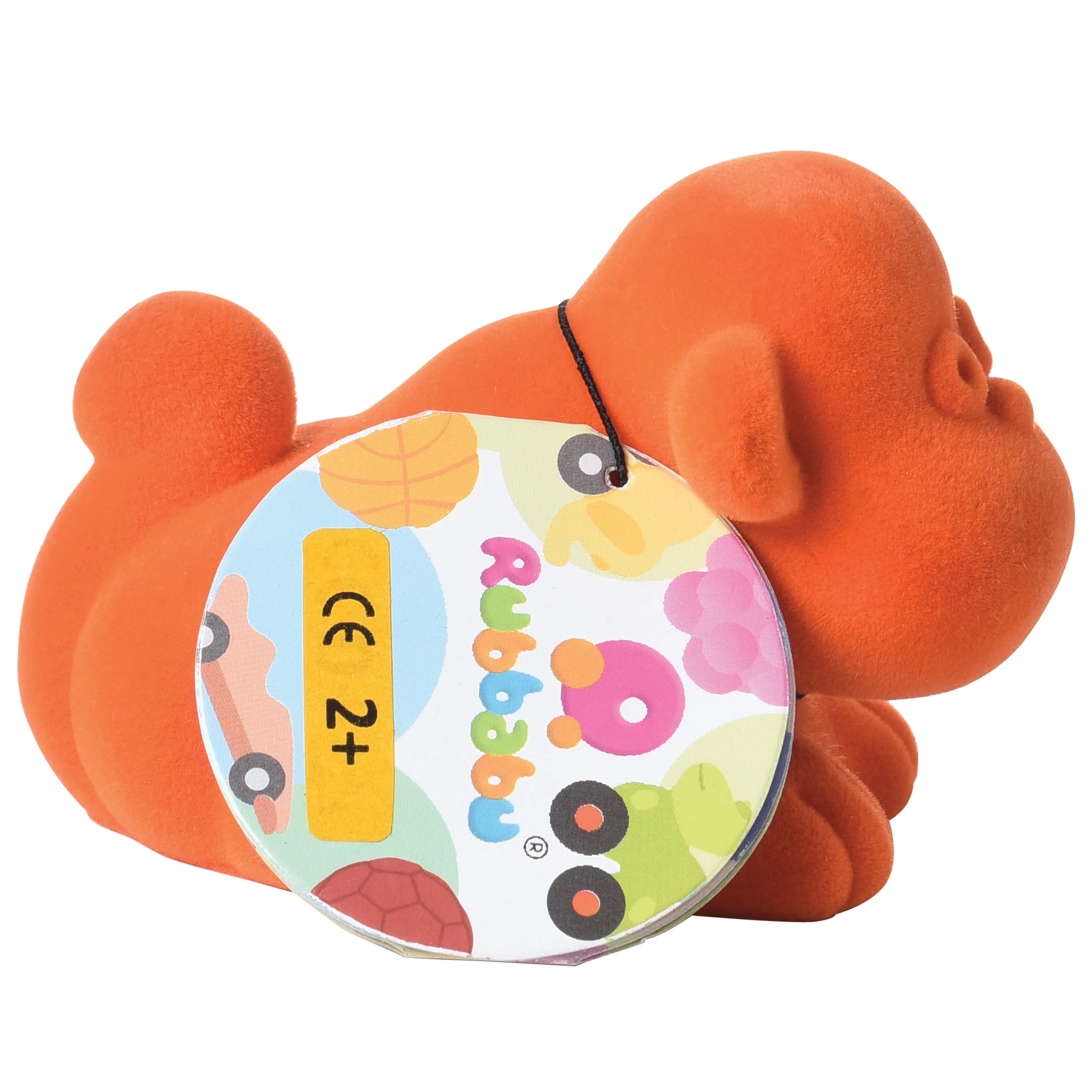 Rubbabu&reg; Animal Buddy Monkey, Orange