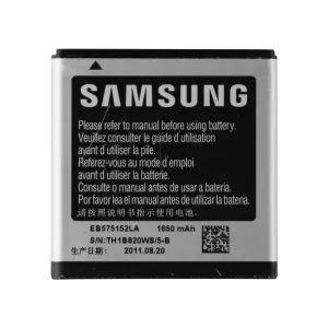Samsung Battery 3.7V 1650mAh EB575152LA for Galaxy S Vibrant, Captivate, Glide