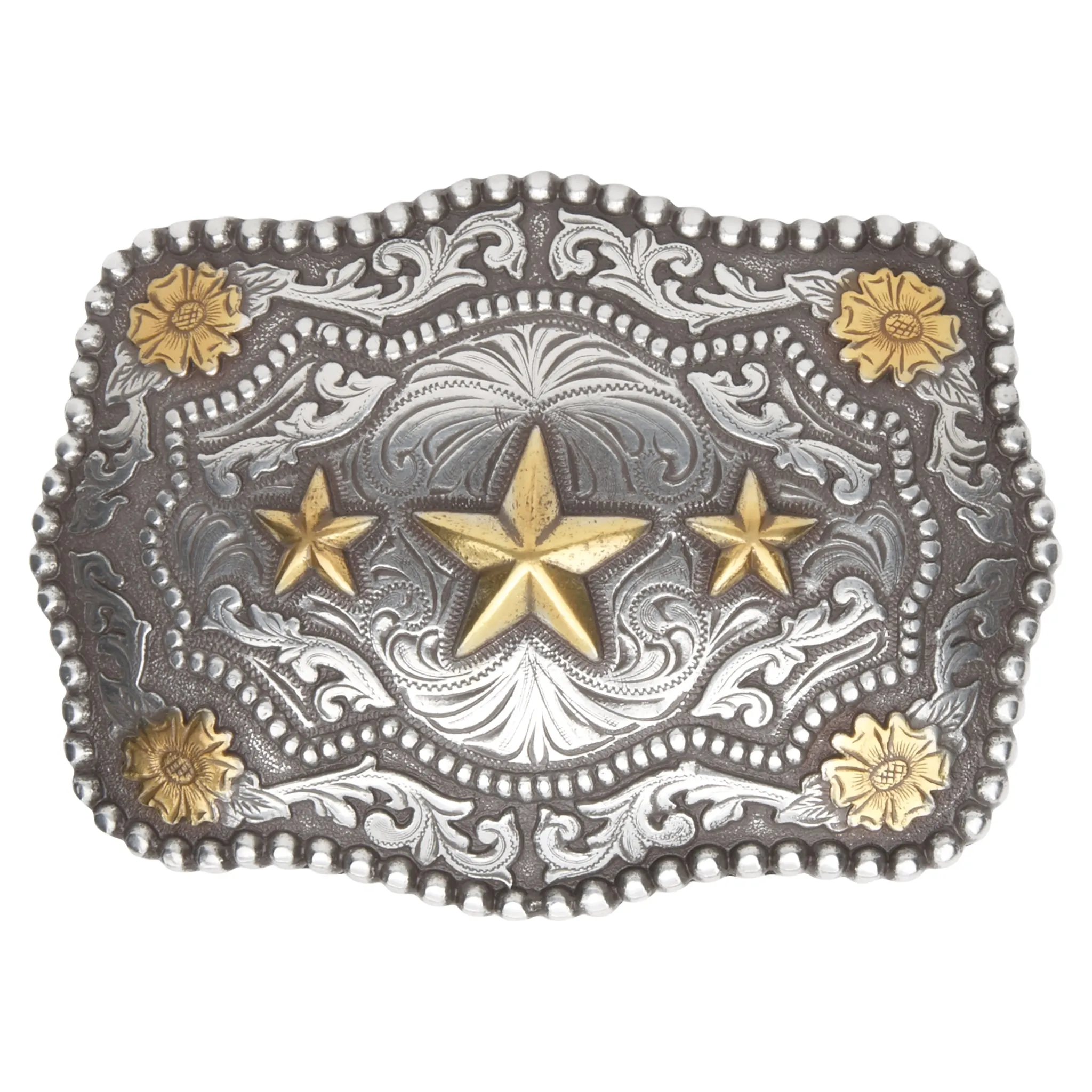 Scallop Triple Star Buckle