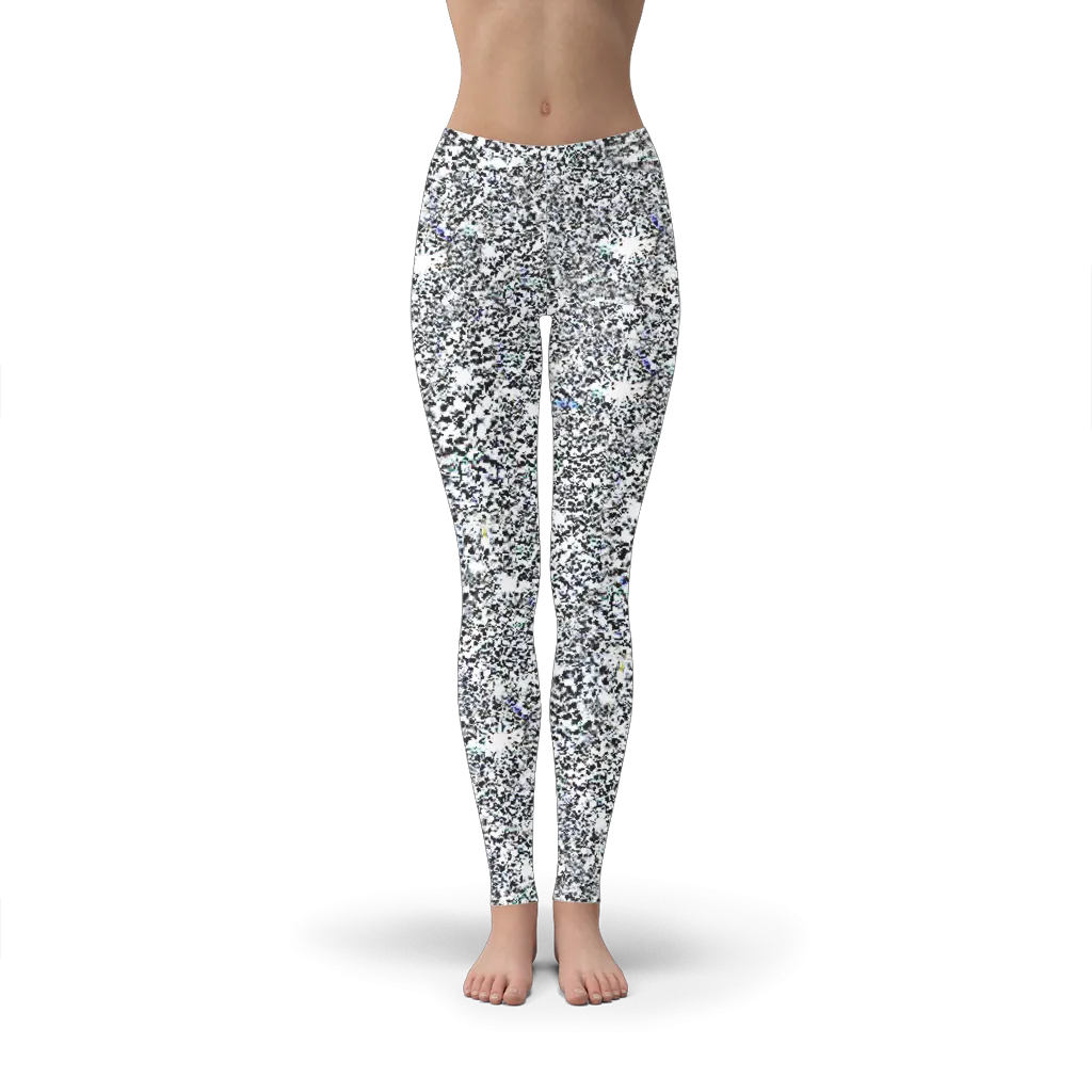 silversparkly Leggings