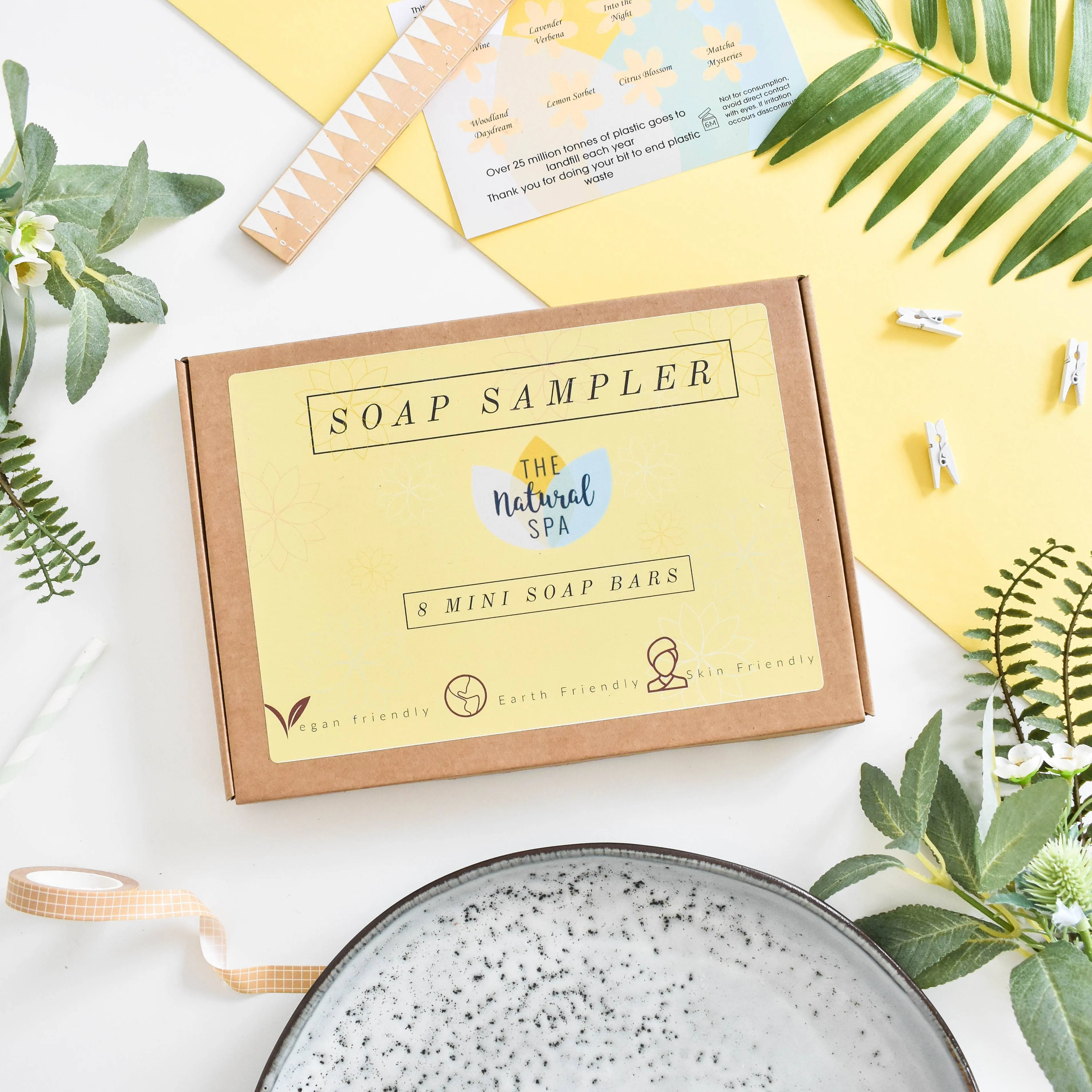 Soap Sampler - Letterbox Gift Set - 8 mini Soap Bars