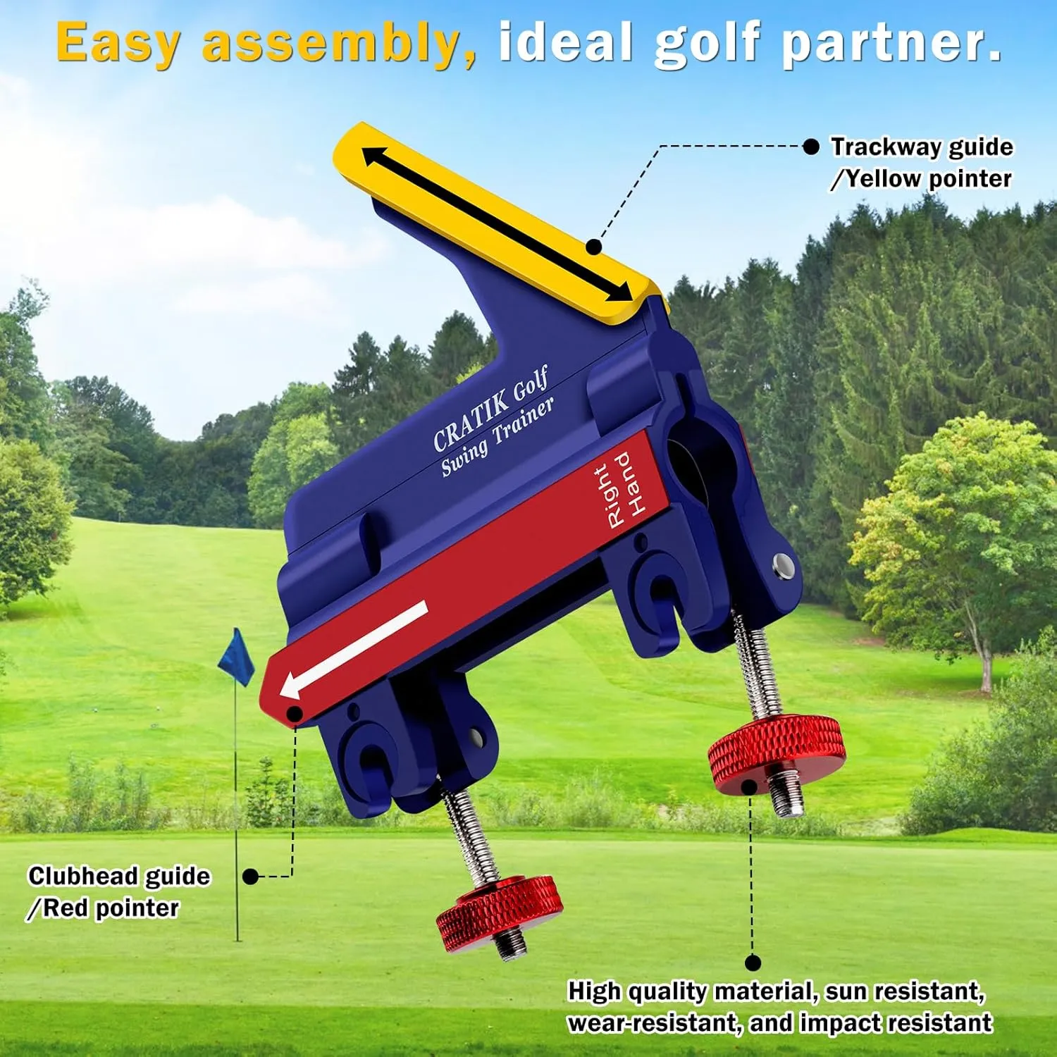 Straightaway Swing Trainer Improve Your Golf Precision Confidence