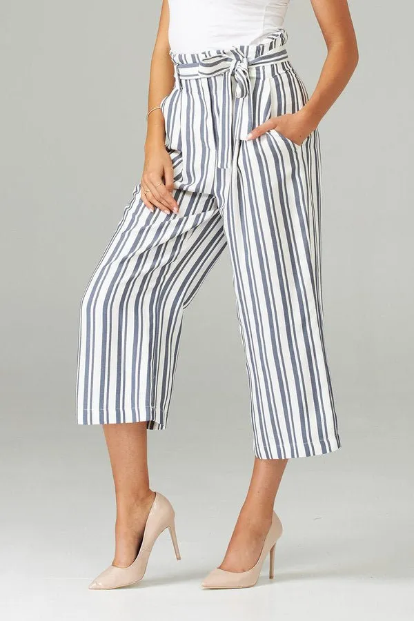 Striped Wide Leg Pant