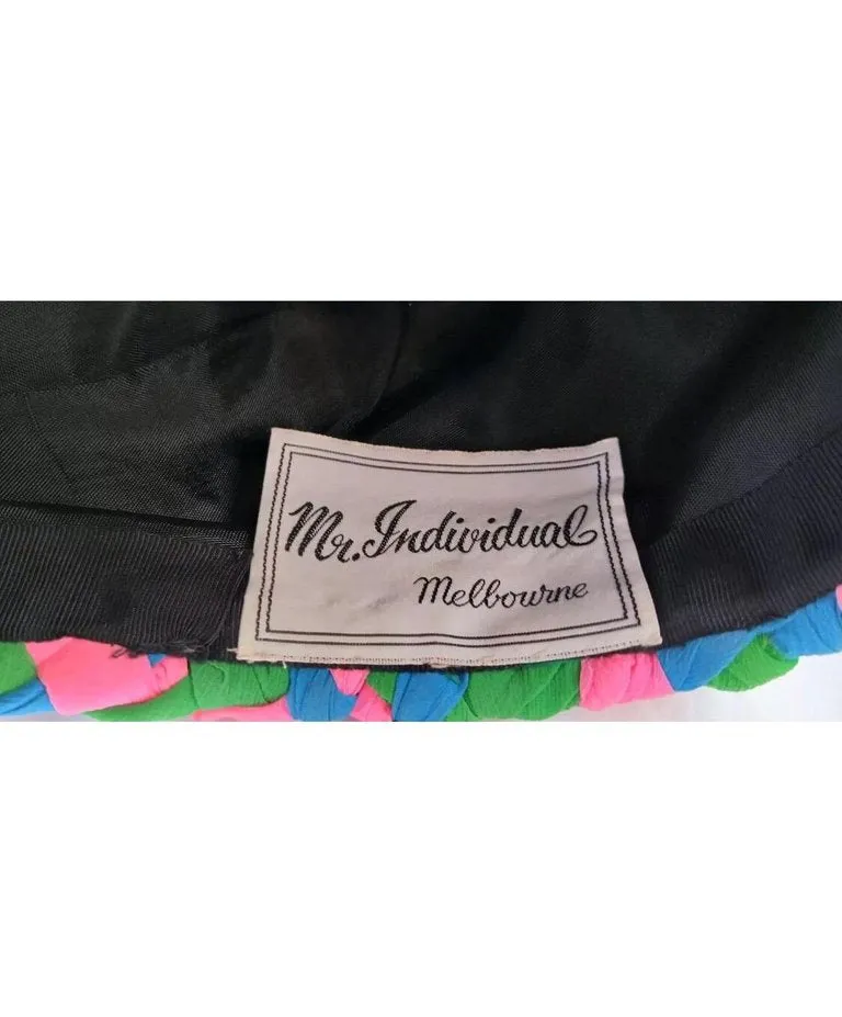 Stunning 1960's Mr Individual Melbourne Turban Hat
