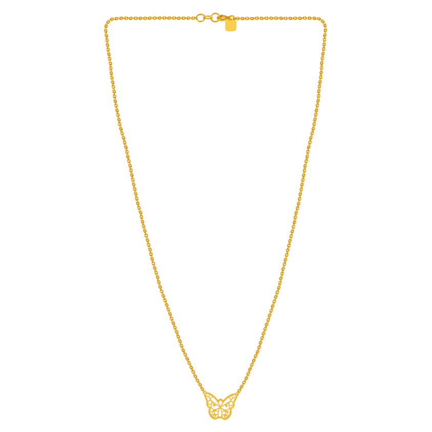 Stunning 22k Butterfly Shaped Gold Pendant