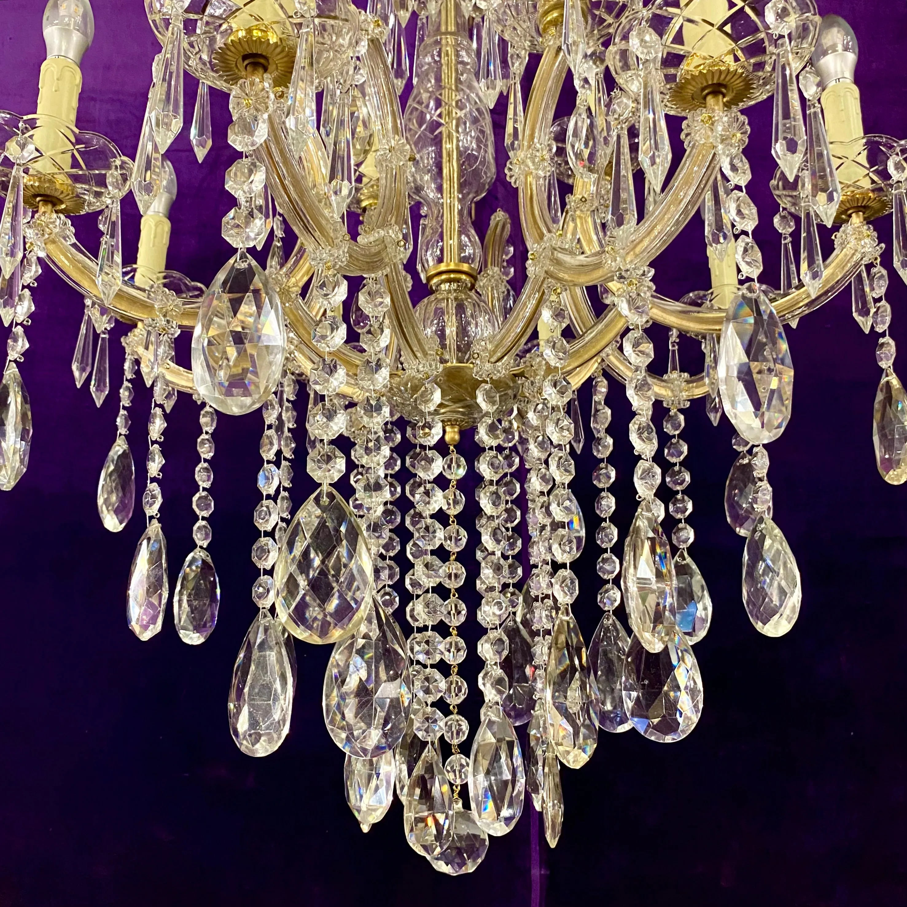 Stunning Antique Maria Theresa Chandelier