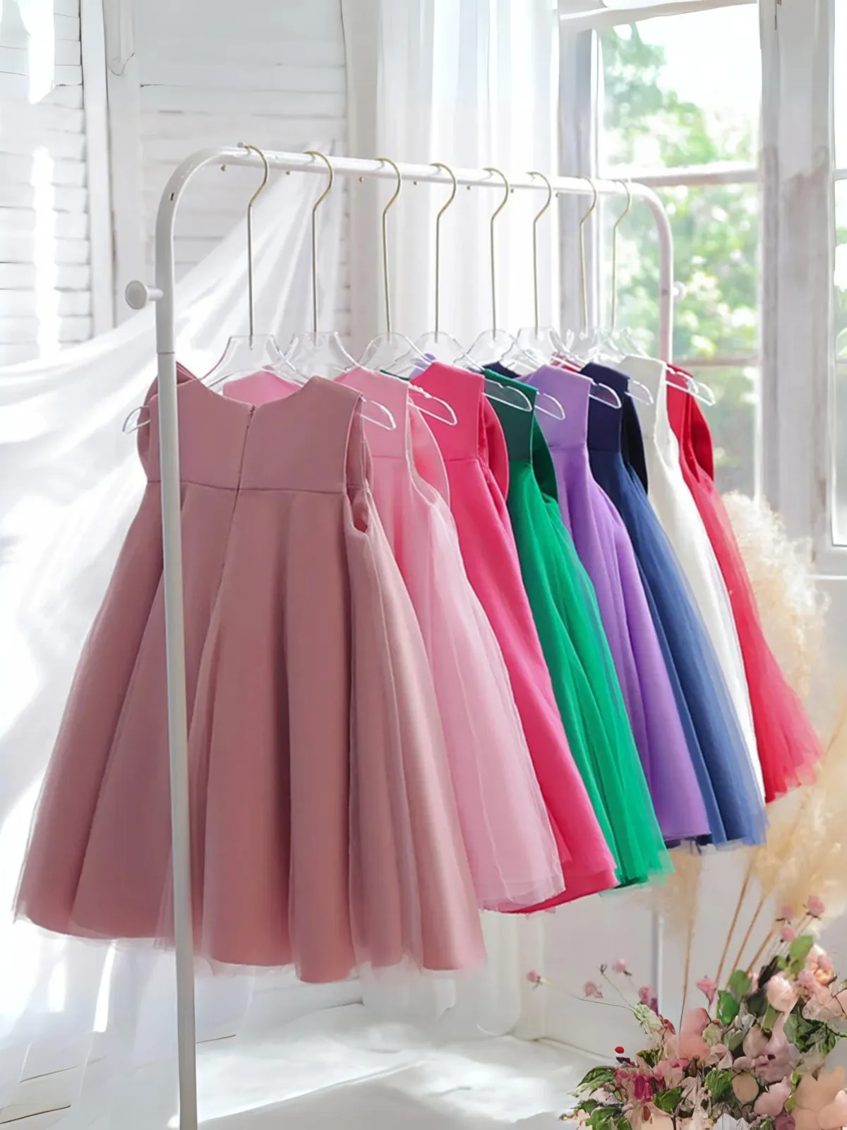 Stunning Beauty Statement Bow Tulle Dress