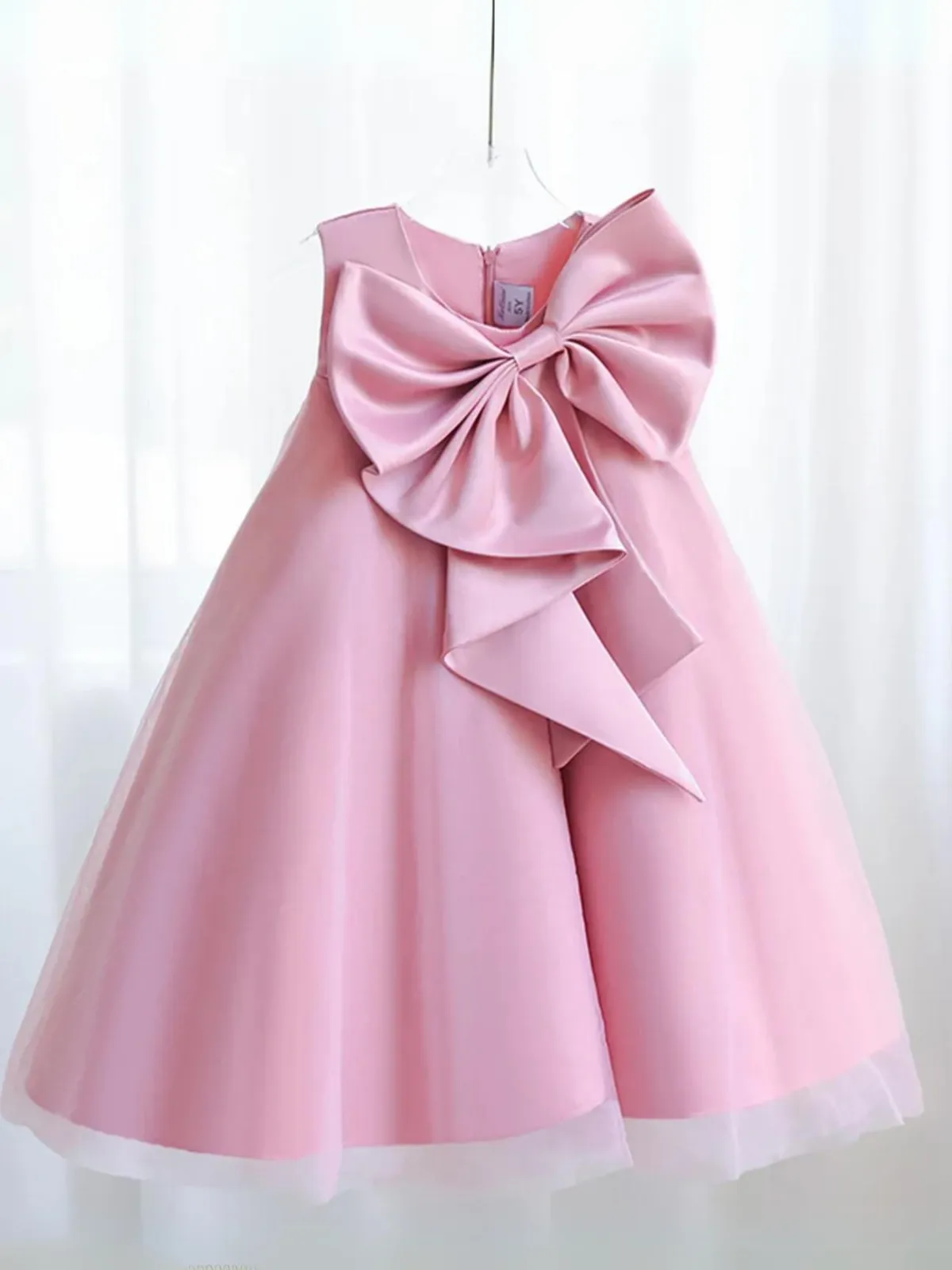 Stunning Beauty Statement Bow Tulle Dress