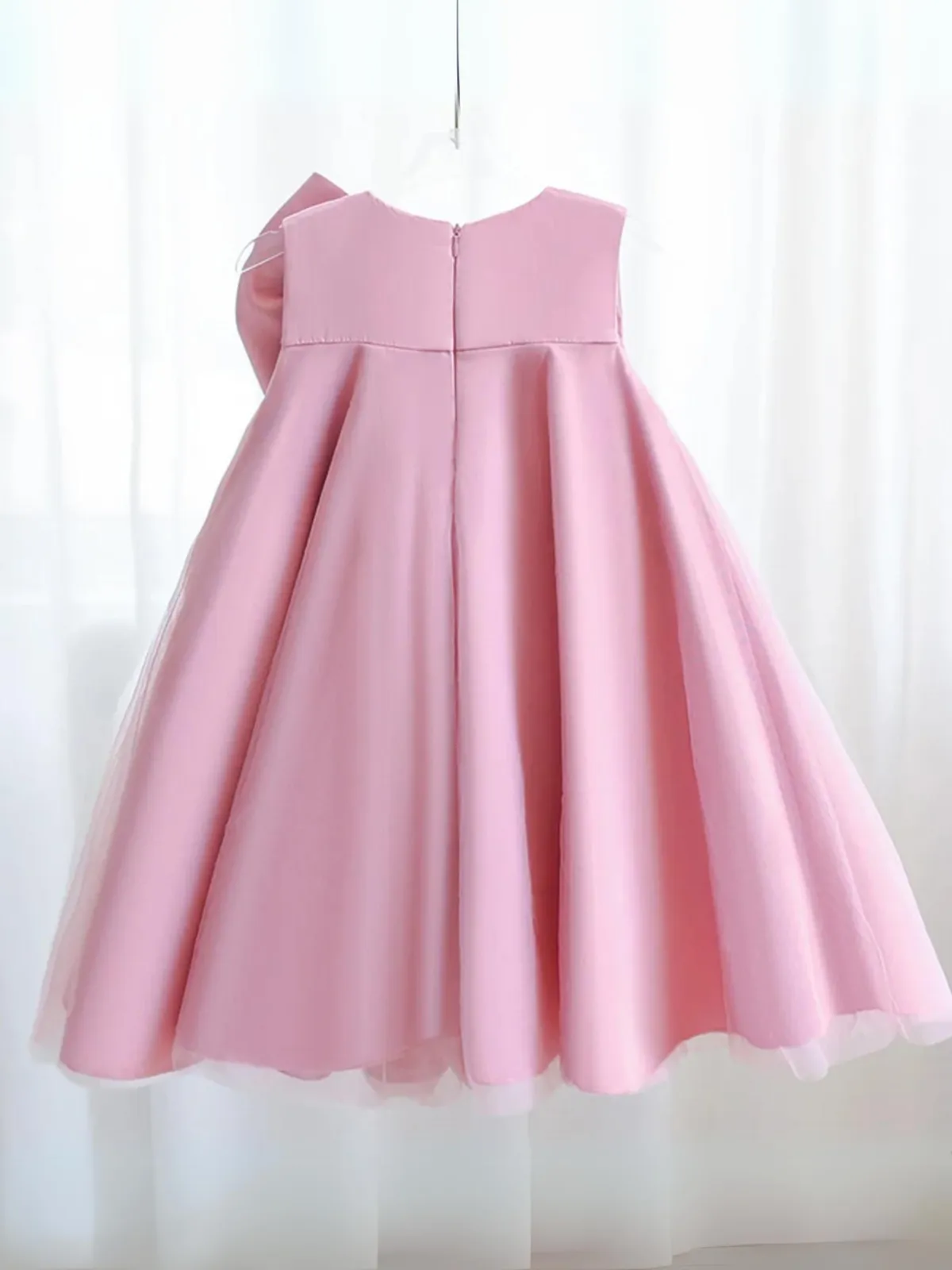 Stunning Beauty Statement Bow Tulle Dress