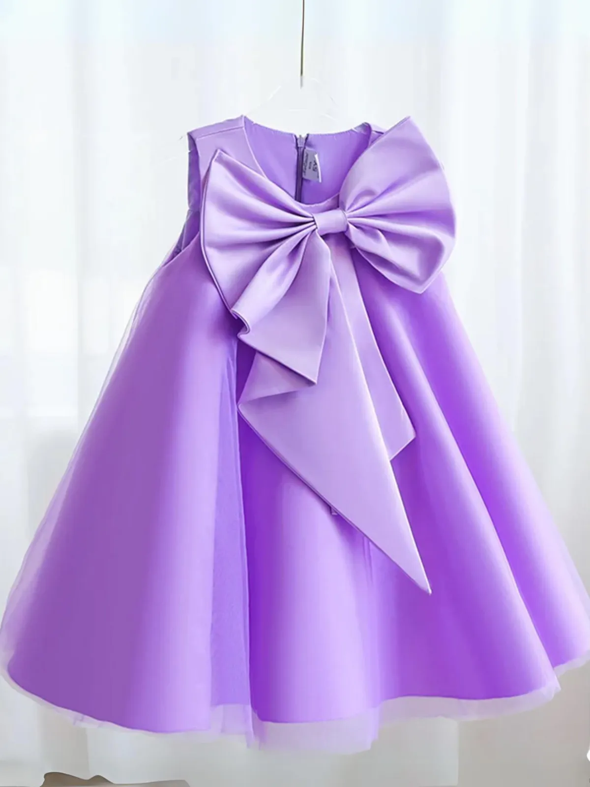 Stunning Beauty Statement Bow Tulle Dress