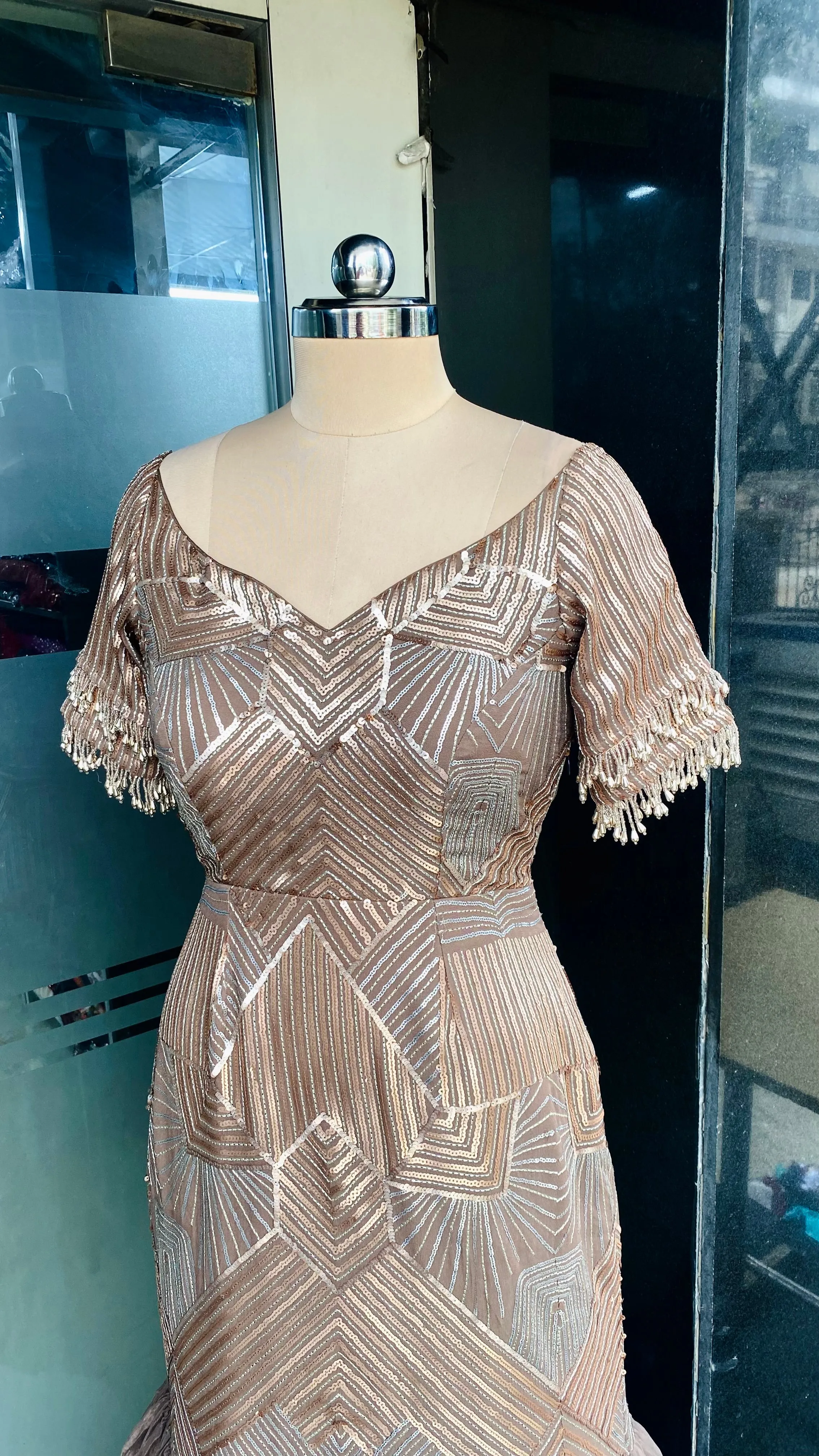 Stunning Copper Gown