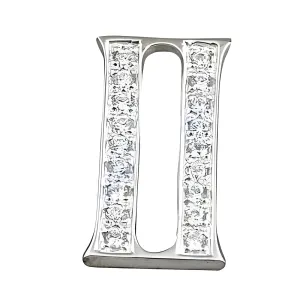 Stunning CZ Pendant - 925 Sterling Silver Cubic Zirconia Necklace