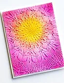 Stunning Mandala 3D Embossing Folder