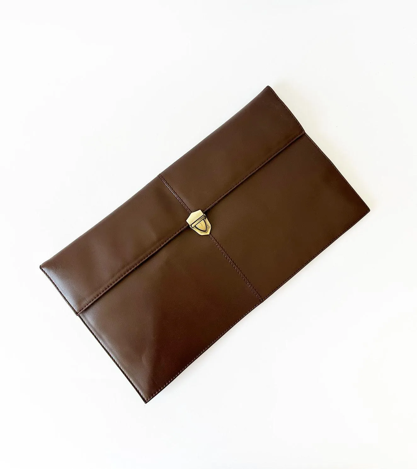 Tan envelope bag