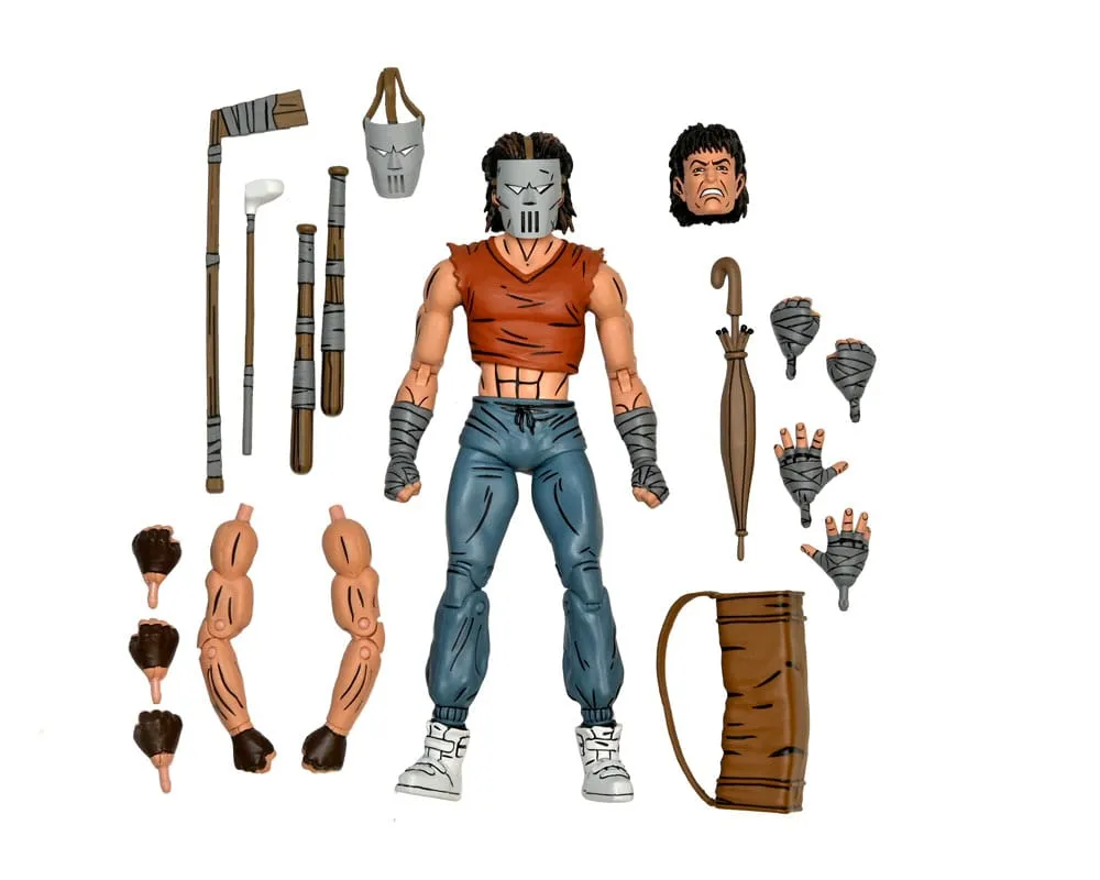 Teenage Mutant Ninja Turtles (Mirage Comics) Action Figure Casey Jones In Red Shirt 18 Cm