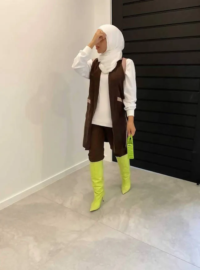 The Coco Contrast Vest