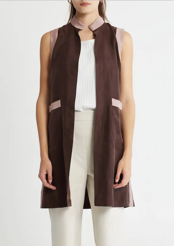 The Coco Contrast Vest