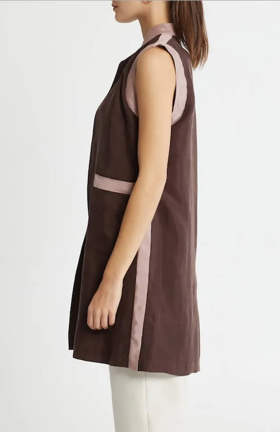 The Coco Contrast Vest