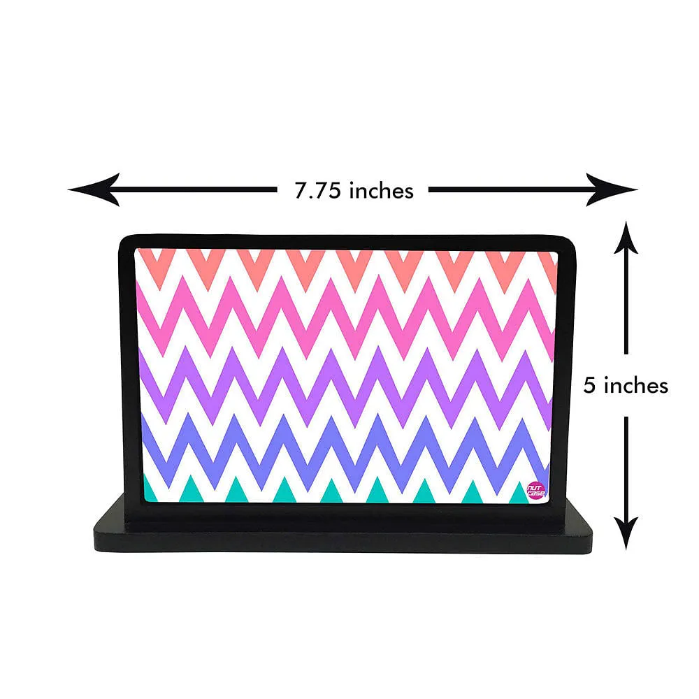 Tissue Holder Paper Napkin Stand - Waves Lines