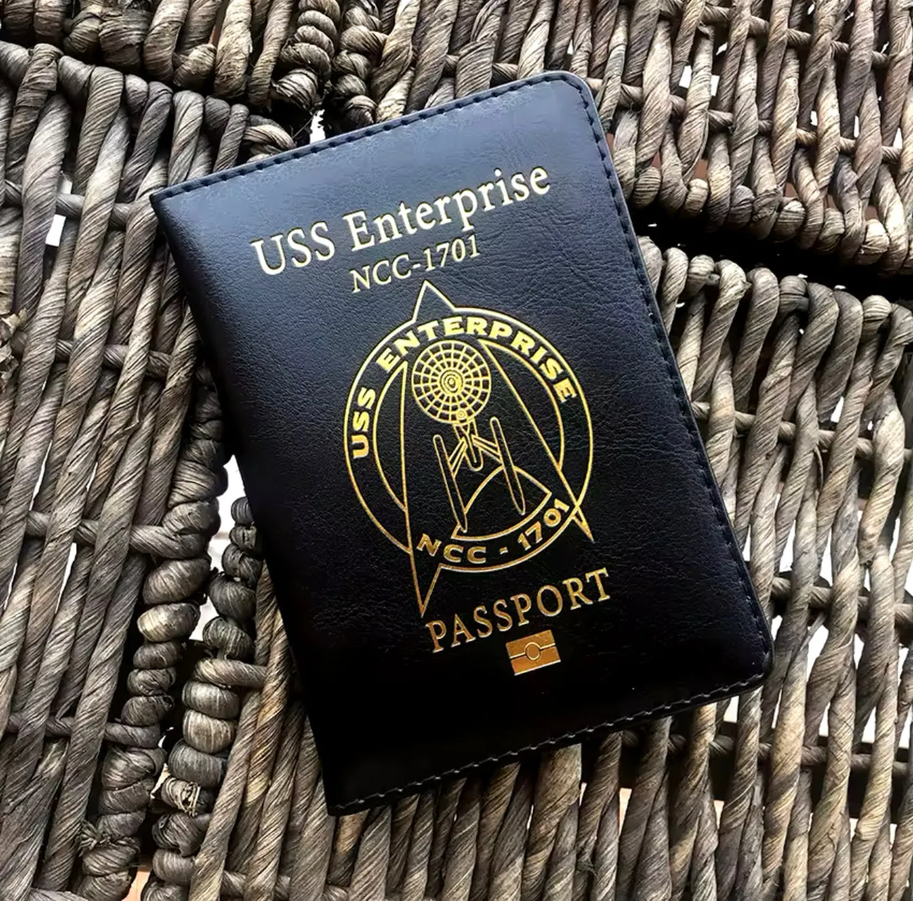 USS Enterprise Passport Cover