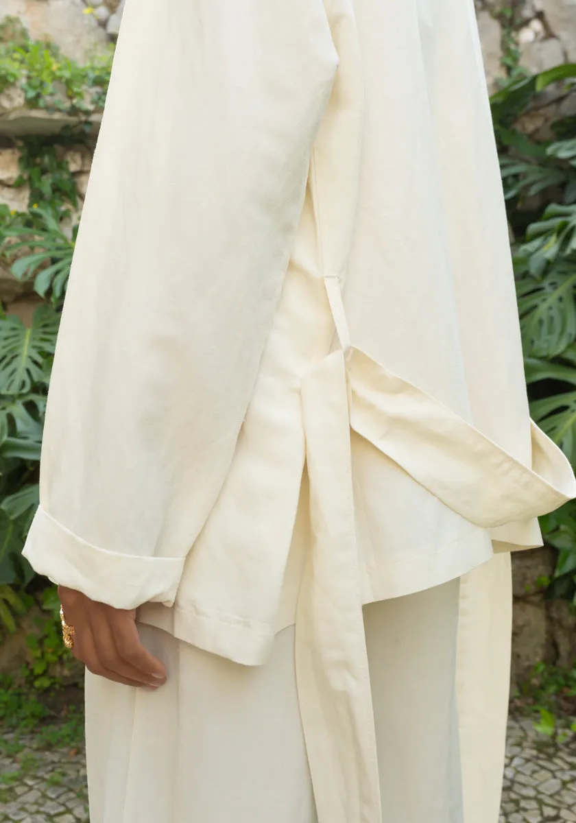 Veste Kimono MORENA Vanille