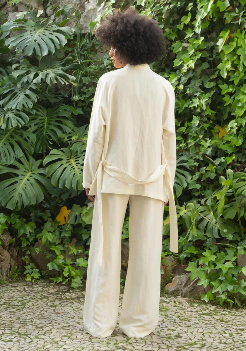 Veste Kimono MORENA Vanille