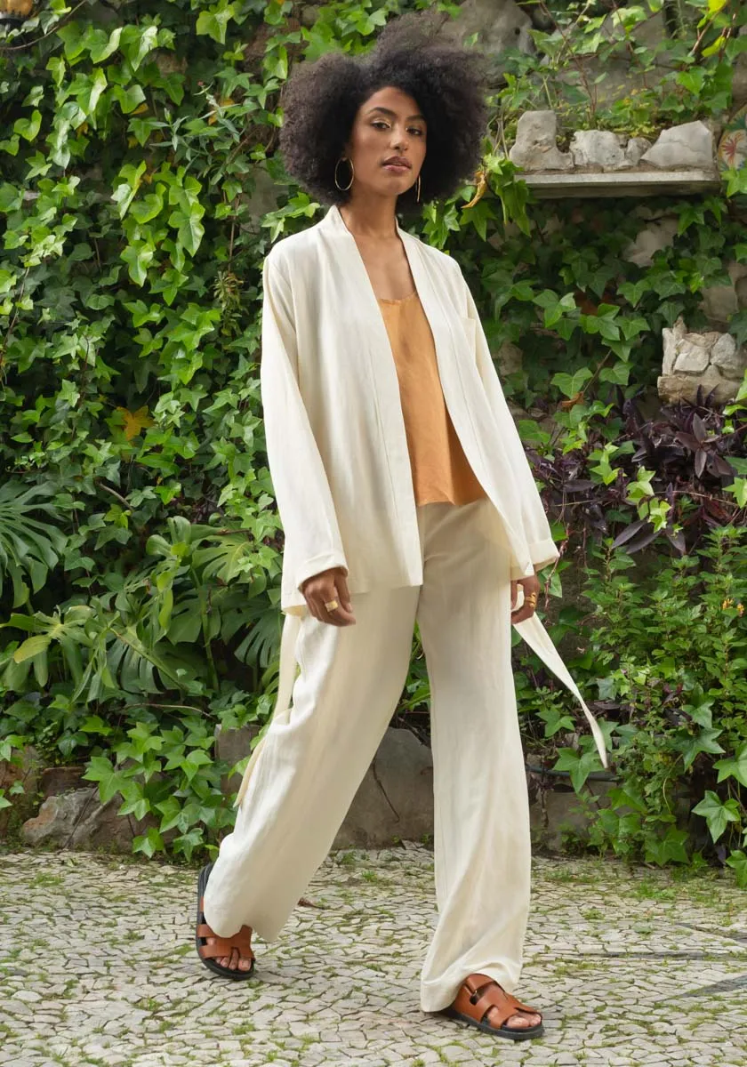 Veste Kimono MORENA Vanille