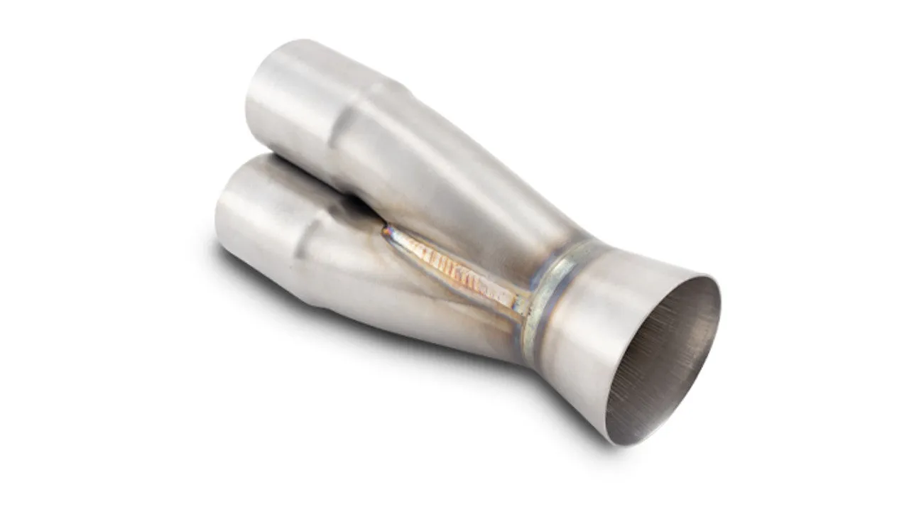 Vibrant 3-1 Merge Collector —  1.625" Inlet ID x 2.500" Merge Outlet OD 304 Stainless (10332)