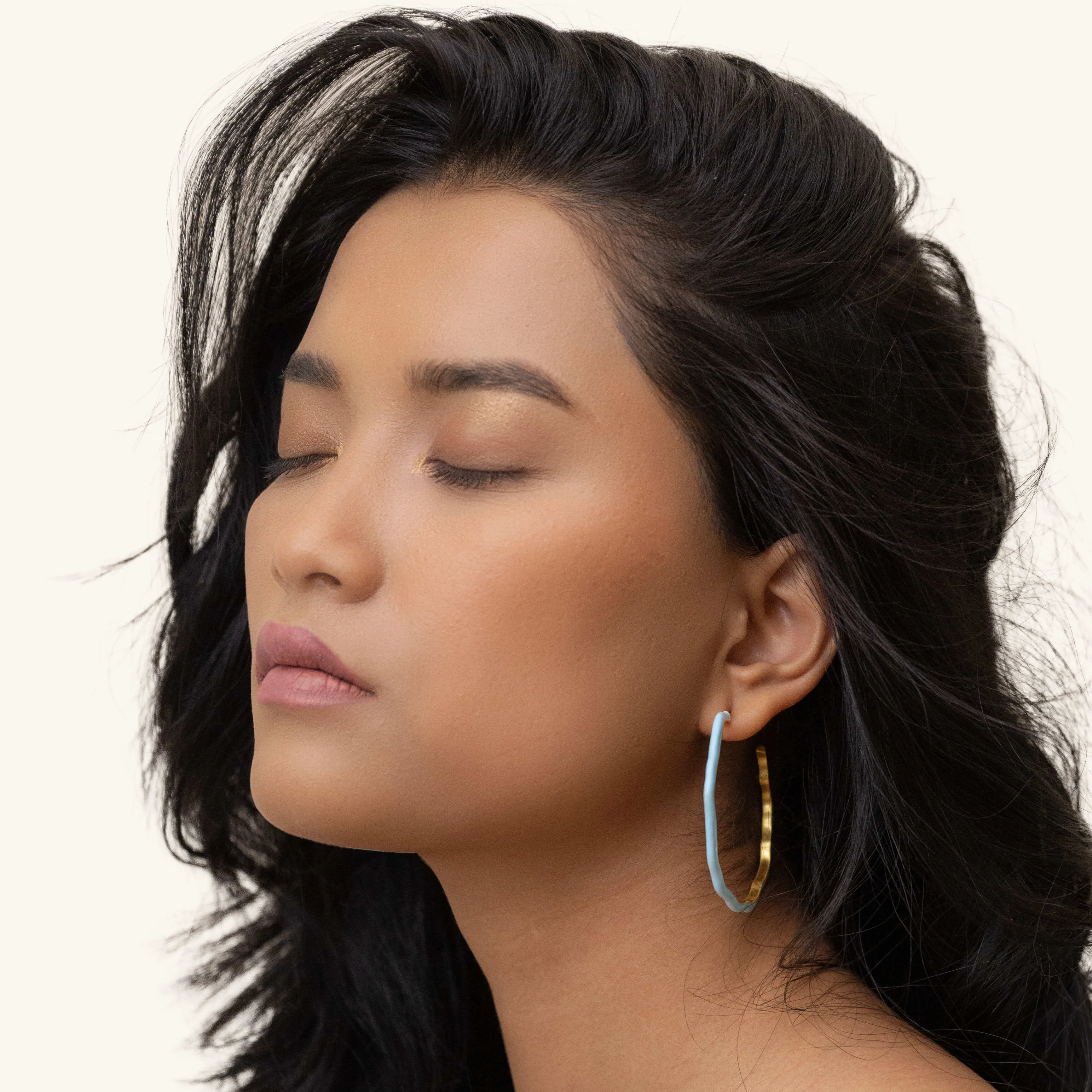 Vibrant Bloom Hoops