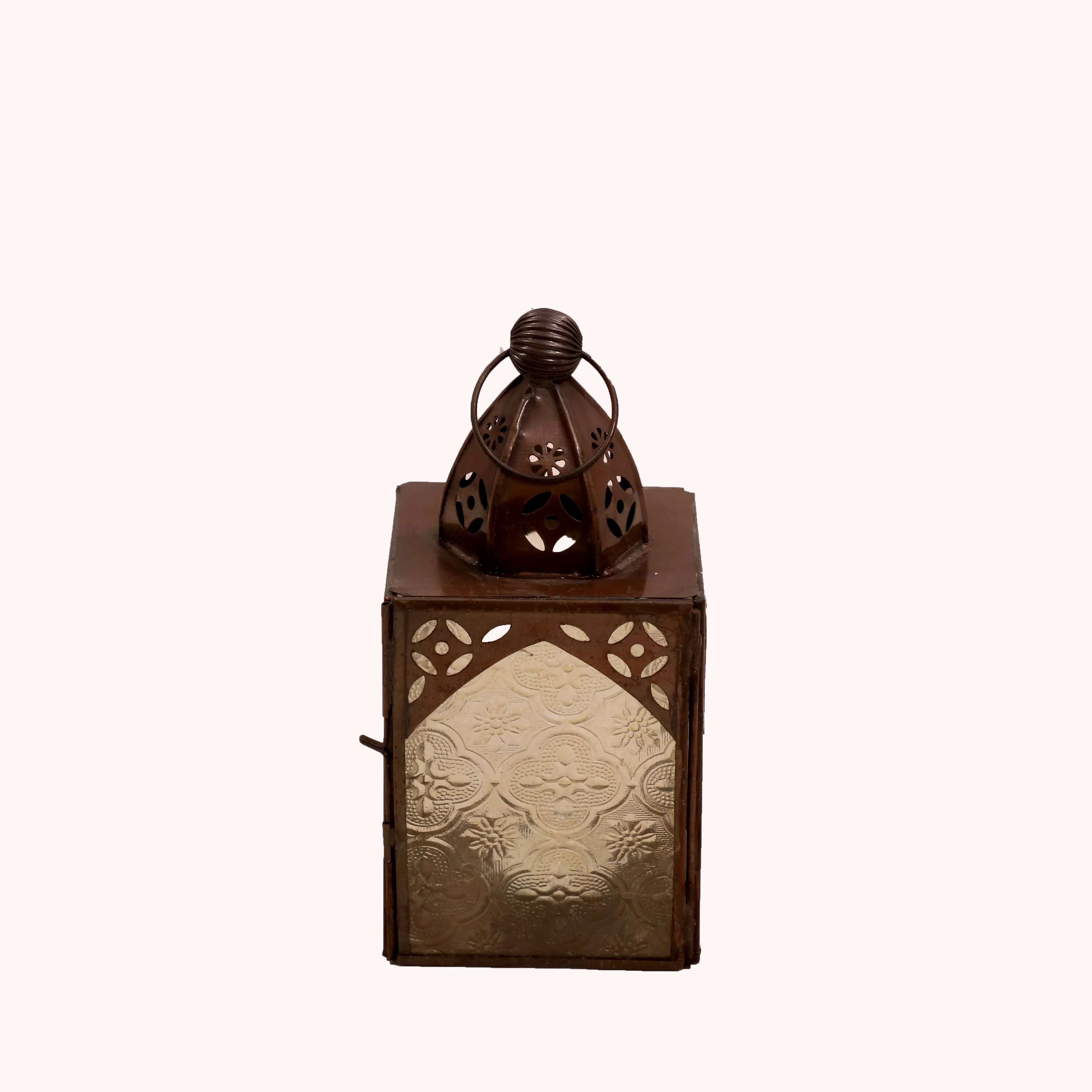 Vibrant Copper Candle Holder